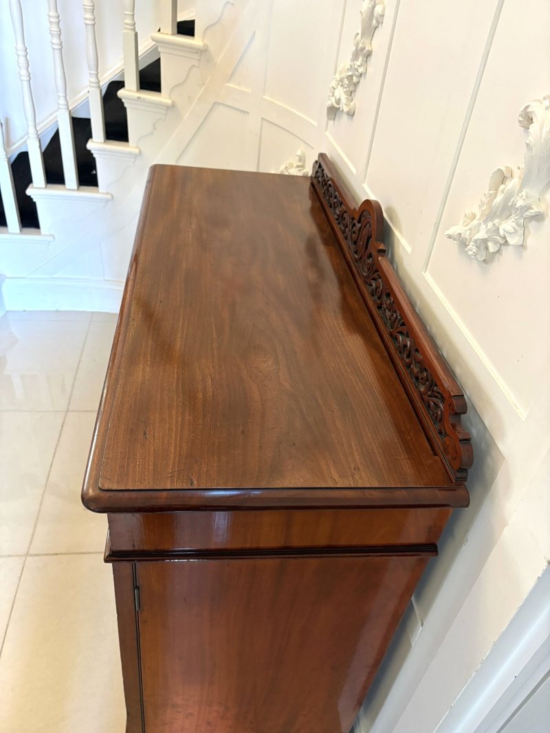 Quality Antique William IV Mahogany Sideboard - Image 7